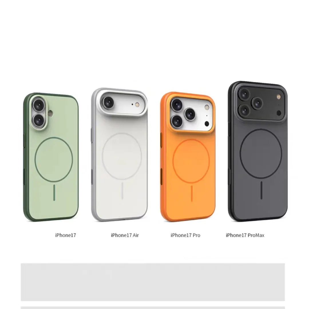 iPhone 17 MagSafe Case | Shockproof Dual Color Protective Cover - Styleeo