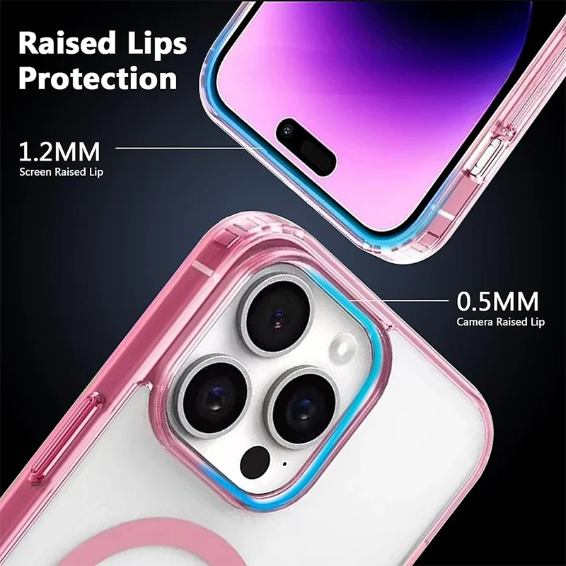 MagSafe iPhone Matte Clear Case - Styleeo
