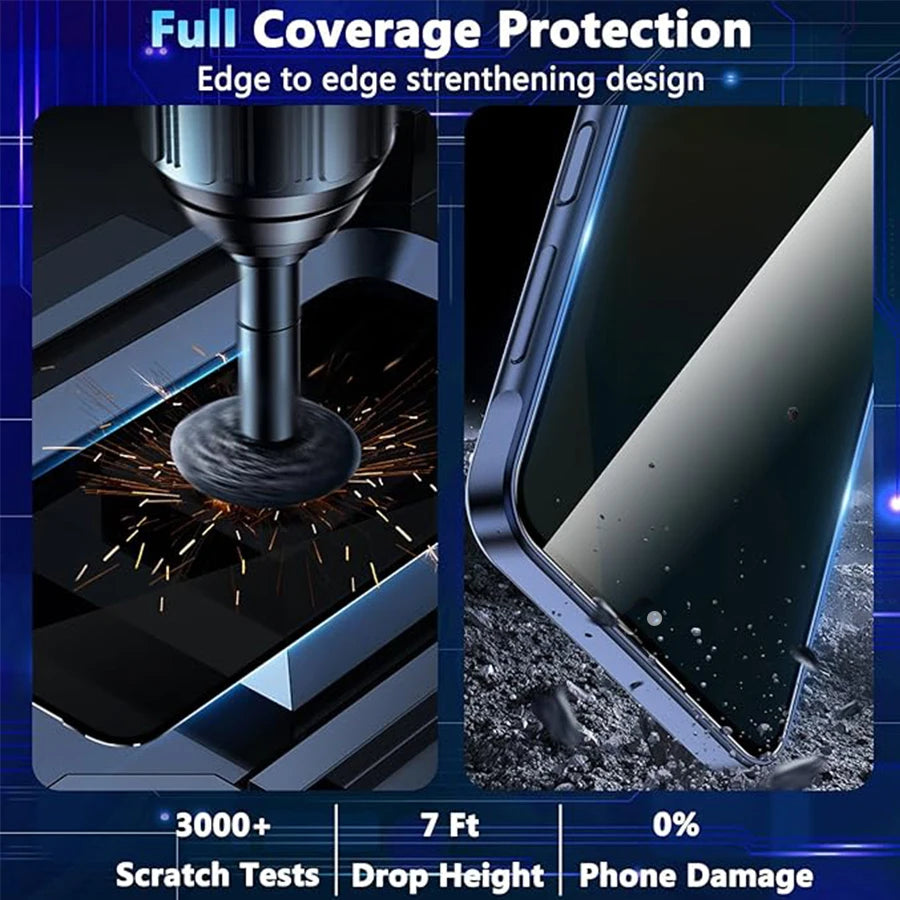 iPhone Privacy Tempered Glass Screen Protector