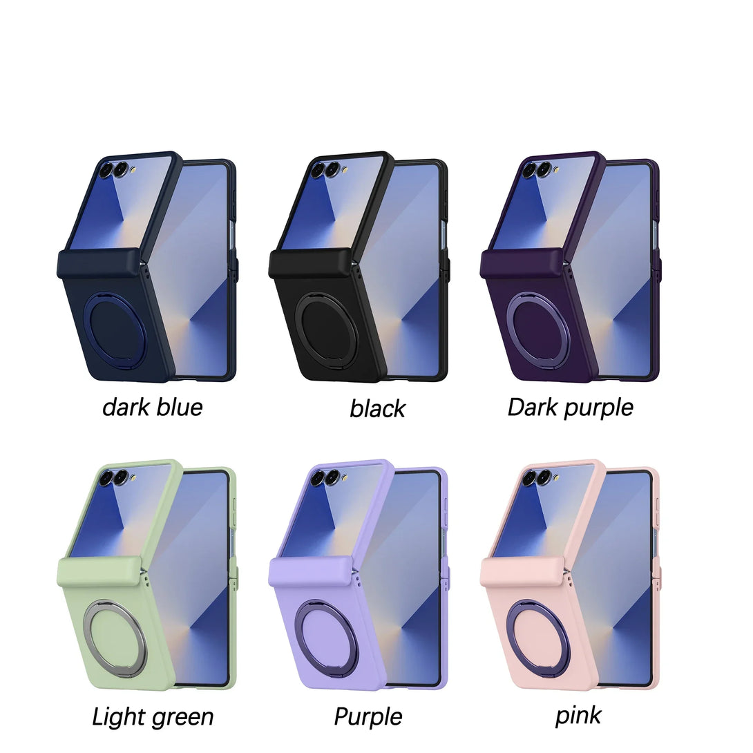 Samsung Galaxy Z Flip Ringholder Wireless Charging Case - Styleeo