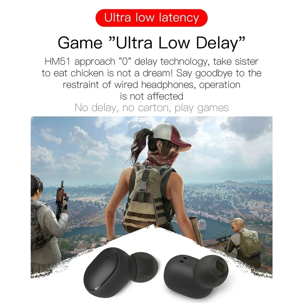 Noise Cancelling Wireless Earbuds | Bluetooth 5.1 | Waterproof | in-Ear Stereo Headphones - Styleeo