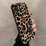 Leopard Print Pattern iPhone Shockproof Soft Silicone Case