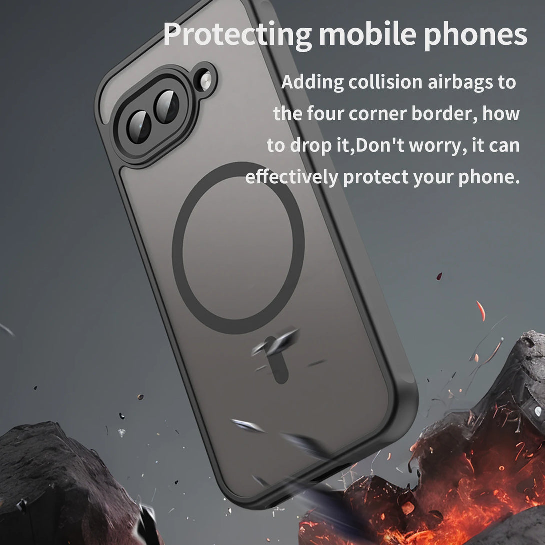 Google Pixel 9A Matte Wireless Charging Case - Styleeo