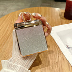 Gradient Glitter Diamond Samsung Z Flip Ring Holder Case