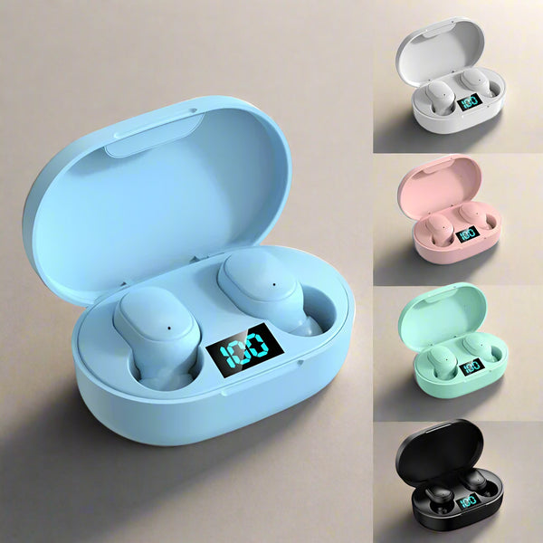 Noise Cancelling Wireless Earbuds | Bluetooth 5.1 | Waterproof | in-Ear Stereo Headphones - Styleeo