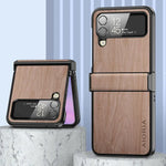 Samsung Z Flip Hing Protective Leather Case