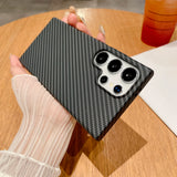 Carbon Fiber Samsung Wireless Charging Case