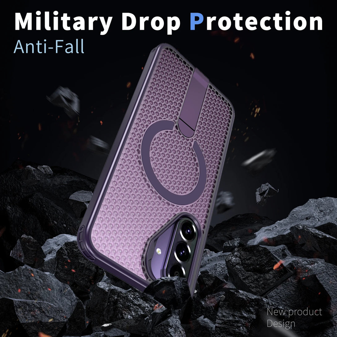 Shockproof Samsung Galaxy Wireless Charging Case - Styleeo