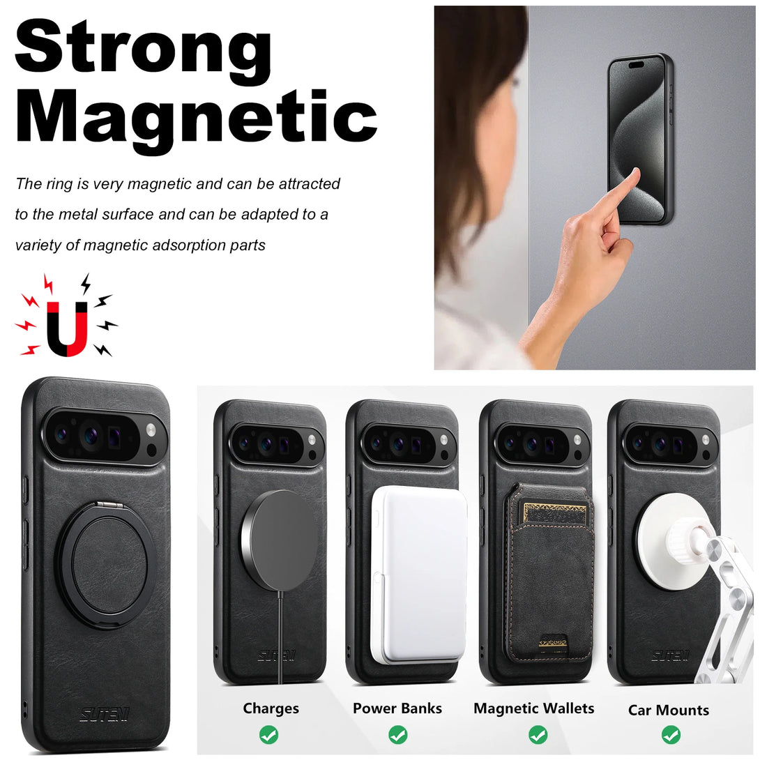 Google Pixel Wireless Charging Ringholder Case - Styleeo