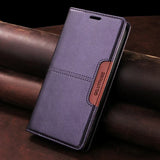 RFID Leather iPhone 16/15 Magnetic Flip Cover Wallet Case