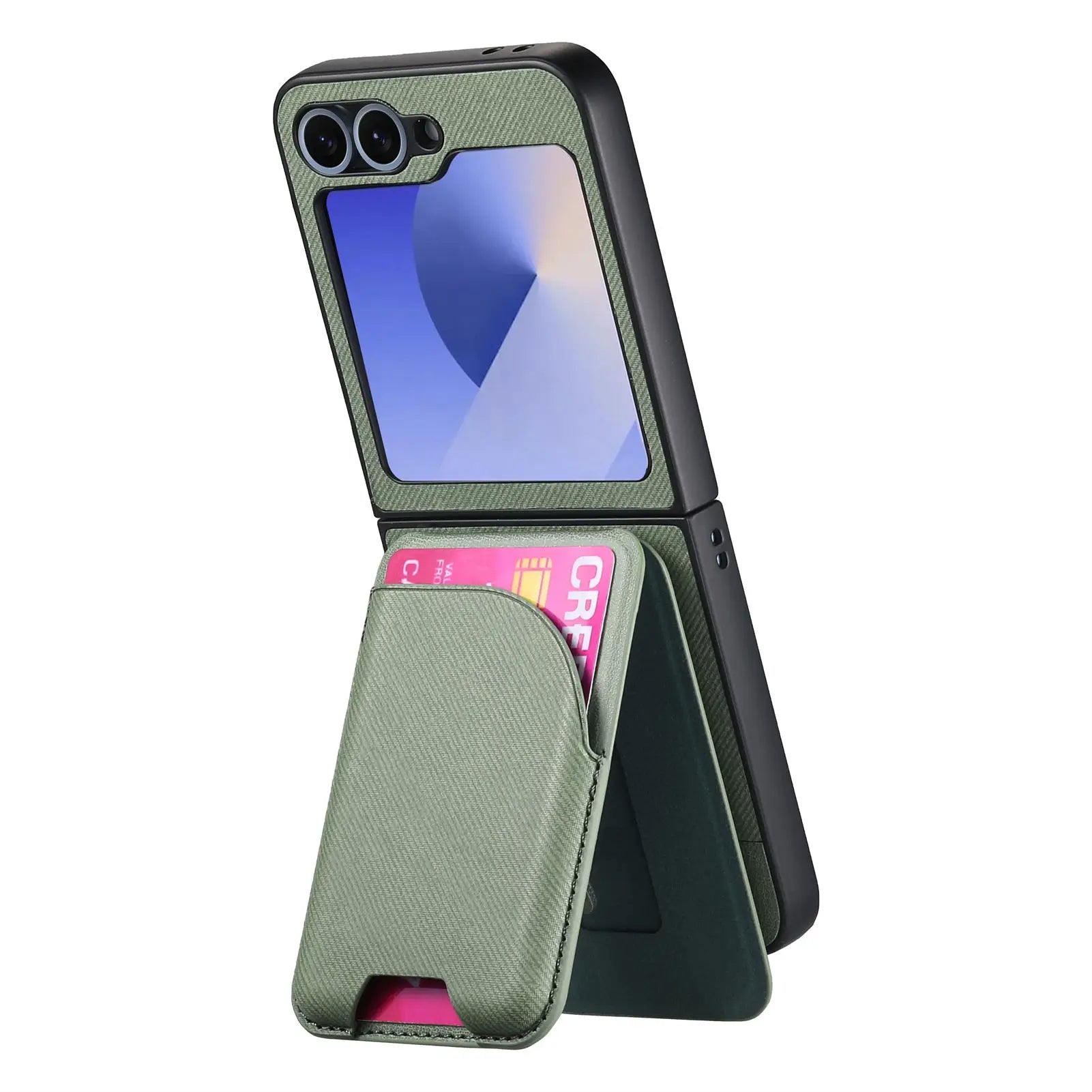 Detachable Leather Samsung Galaxy Z Flip 7/FE/6/5 Wallet Case