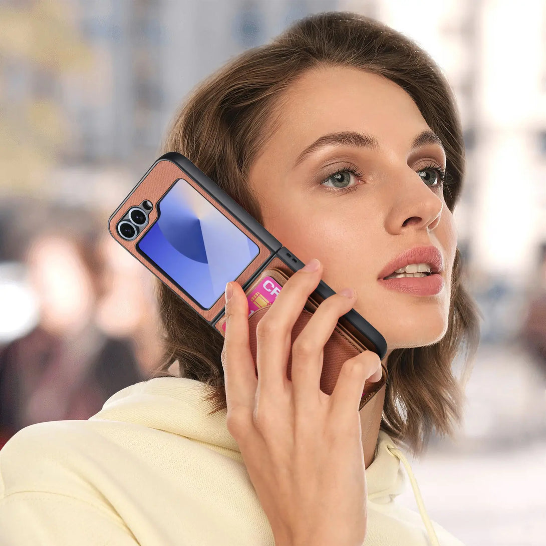 Samsung Z Flip Detachable Wallet Case - Styleeo