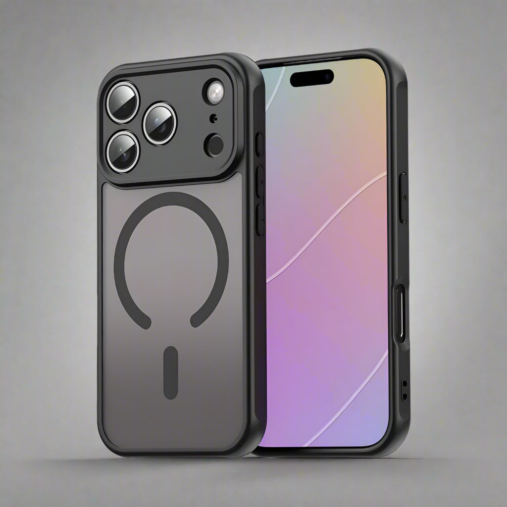 Shockproof iPhone 17 Matte Translucent Case