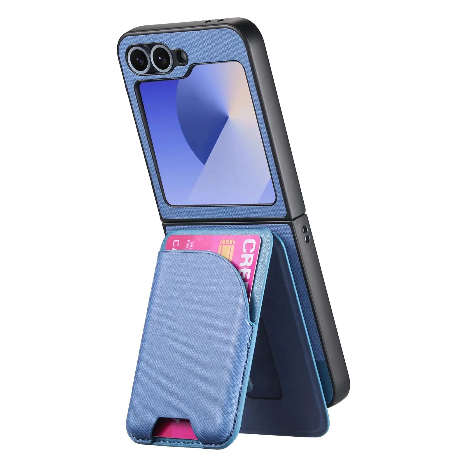 Detachable Leather Samsung Galaxy Z Flip 7/FE/6/5 Wallet Case