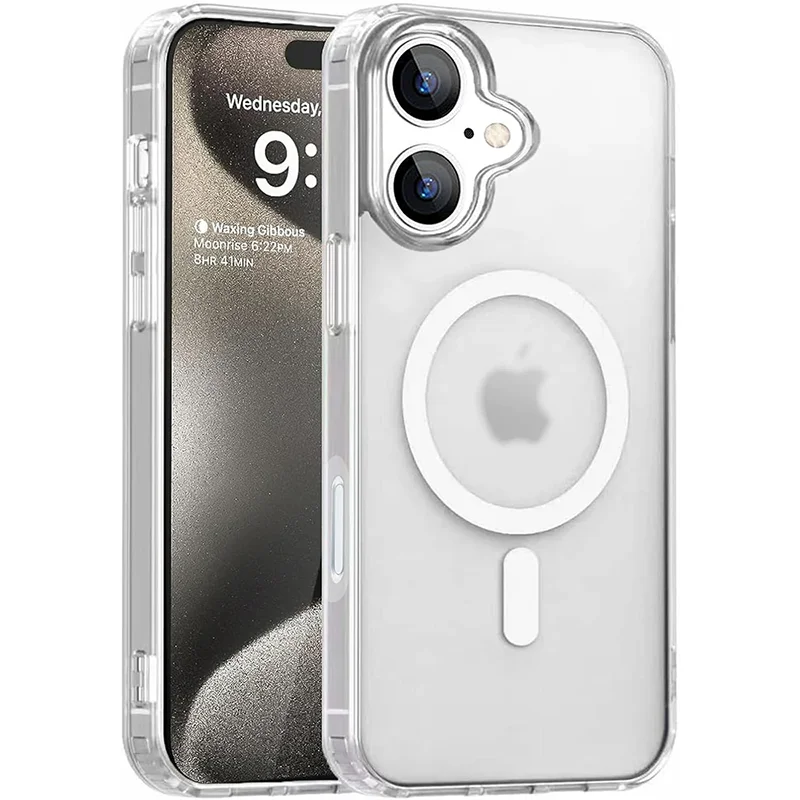 MagSafe iPhone Matte Clear Case