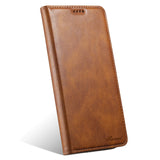 Leather iPhone Flip Cover Wallet Magnetic Case