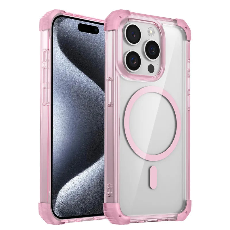 Shockproof Bumper Corner iPhone MagSafe Case