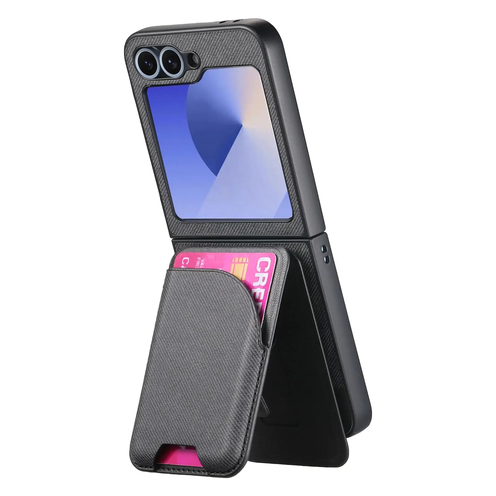Detachable Leather Samsung Galaxy Z Flip 7/FE/6/5 Wallet Case