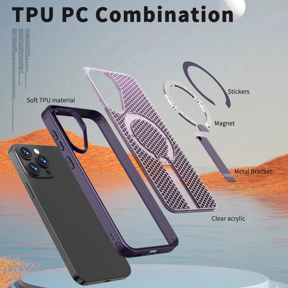 Shockproof Samsung Galaxy Wireless Charging Case - Styleeo
