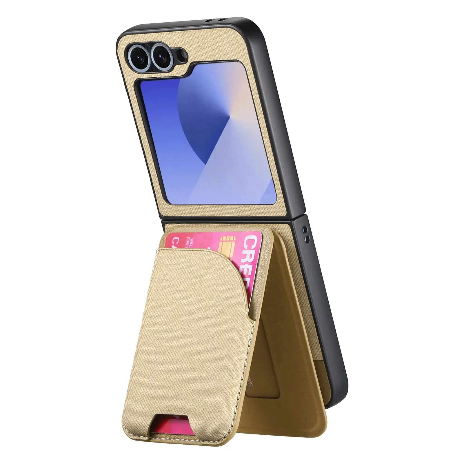 Detachable Leather Samsung Galaxy Z Flip 7/FE/6/5 Wallet Case