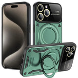 Shockproof iPhone 16/15 Magnetic Ring Holder MagSafe Case