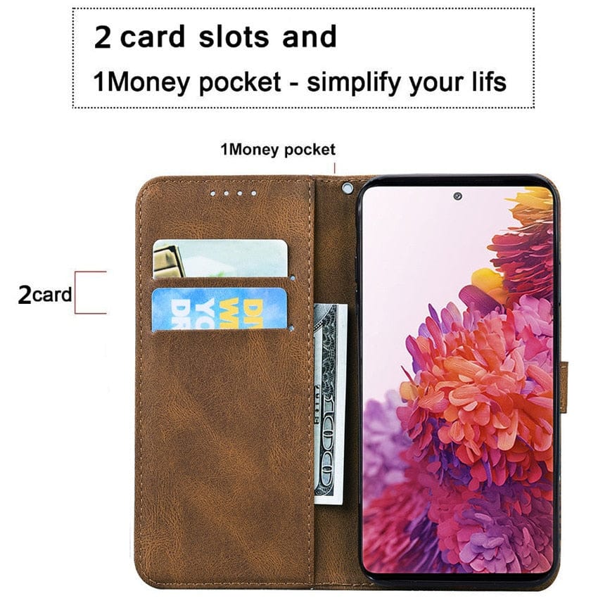 Butterfly Leather Flip Wallet Case For Samsung Galaxy A Series Butterfly Leather wallet case for Samsung Galaxy A Series Styleeo