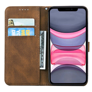 Butterfly Leather Flip Wallet Case For iPhone 14/13/12/Pro/Max/Plus Styleeo