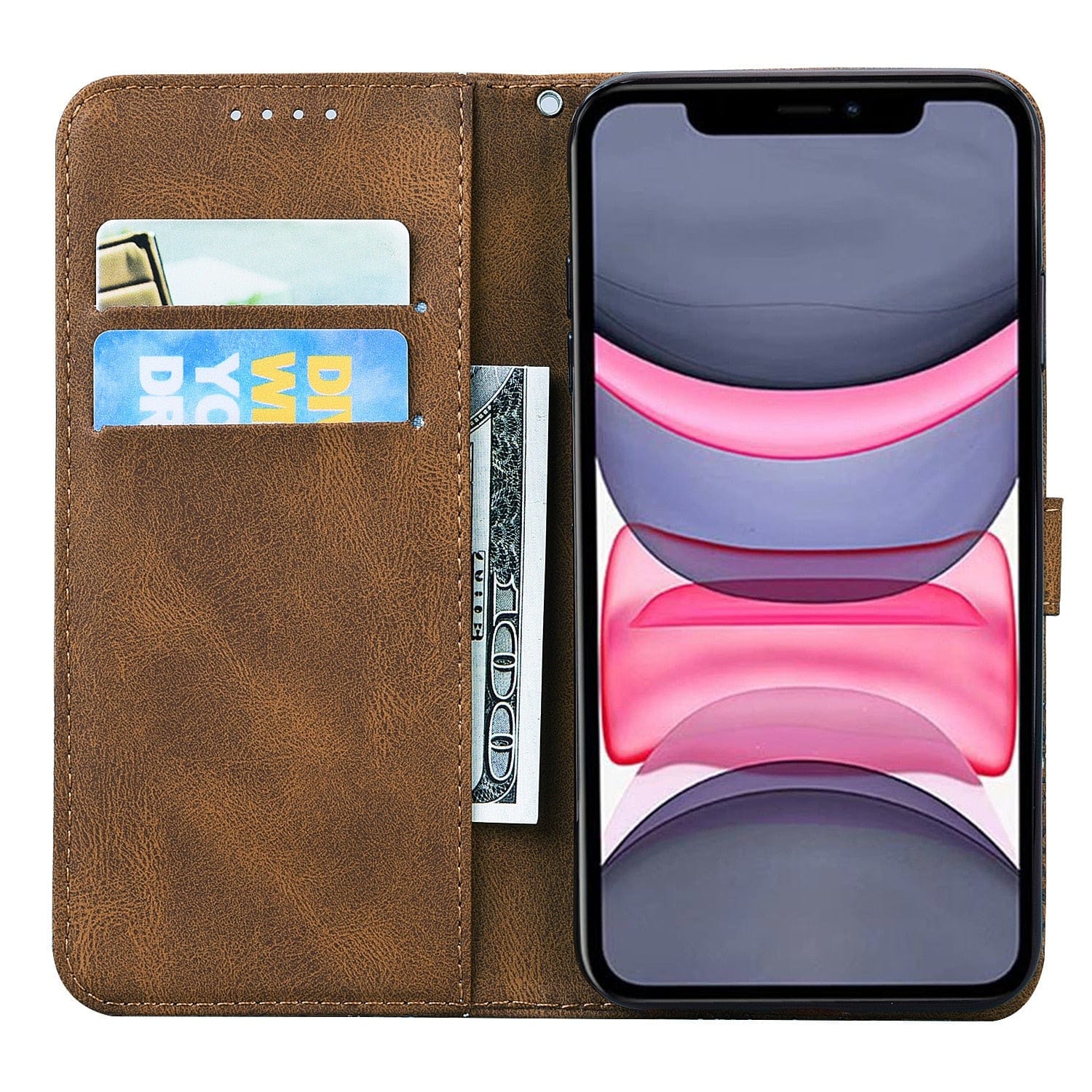 Butterfly Leather Flip Wallet Case For iPhone 11/X/8/7/6 Series Styleeo