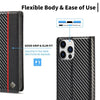 Carbon Fiber Leather Flip Cover iPhone Wallet Case iPhone Carbon Fiber Flip Wallet Case Styleeo