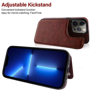 Cardholder Leather Case For iPhone 11/X/7/8/6/SE Styleeo