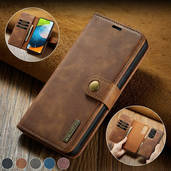 Detachable Leather Wallet Case for Samsung Galaxy S23/S22 Styleeo