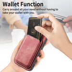 Leather Magnetic Detachable Cardholder iPhone Magsafe Case