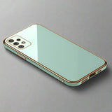 Electroplated Case For Samsung Galaxy S22 Ultra / Green Electroplated Case For Samsung Galaxy S22/S21/S20/Ultra/Plus/FE Styleeo