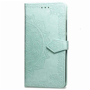 Patterned Leather Phone Cases For Samsung Galaxy Light Green / For Samsung Note 8 Samsung Phone Case Styleeo