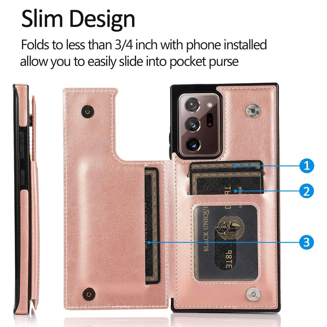 Cardholder Case For Samsung Galaxy S20 FE/Note 20 Leather Cardholder Samsung Cases Styleeo