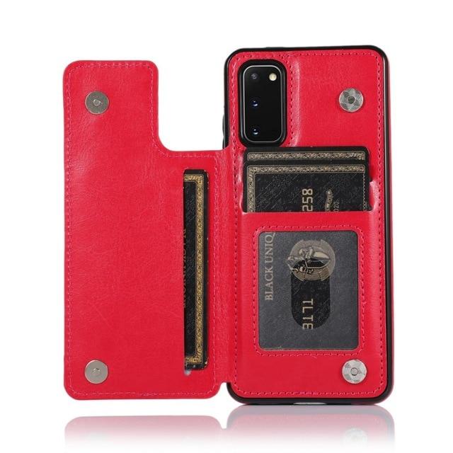 Cardholder Case For Samsung Galaxy S20 FE/Note 20 Leather Cardholder Samsung Cases Styleeo