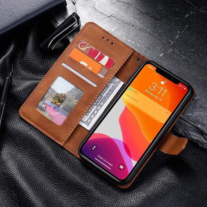 Leather iPhone Cardholder Cases With Flip Cover Leather iPhone Cardholder Cases With Flip Cover Styleeo