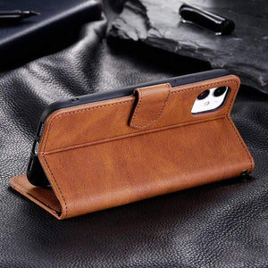 Leather iPhone Cardholder Cases With Flip Cover Leather iPhone Cardholder Cases With Flip Cover Styleeo