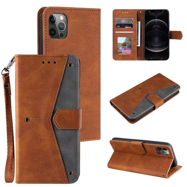 Leather iPhone Cardholder Cases With Flip Cover Leather iPhone Cardholder Cases With Flip Cover Styleeo