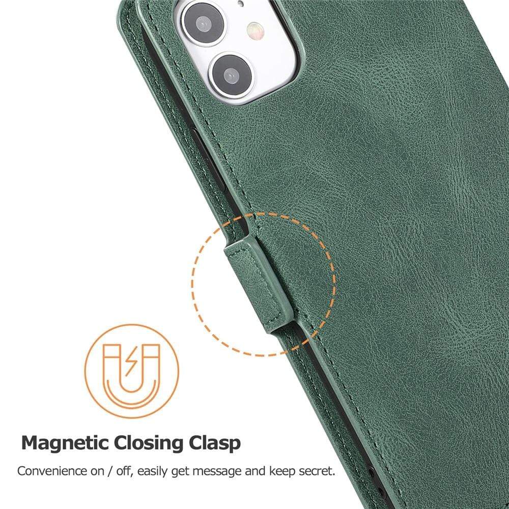 Leather Protective Flip Cover iPhone Wallet Case Leather Flip Cover iPhone Wallet Case Styleeo