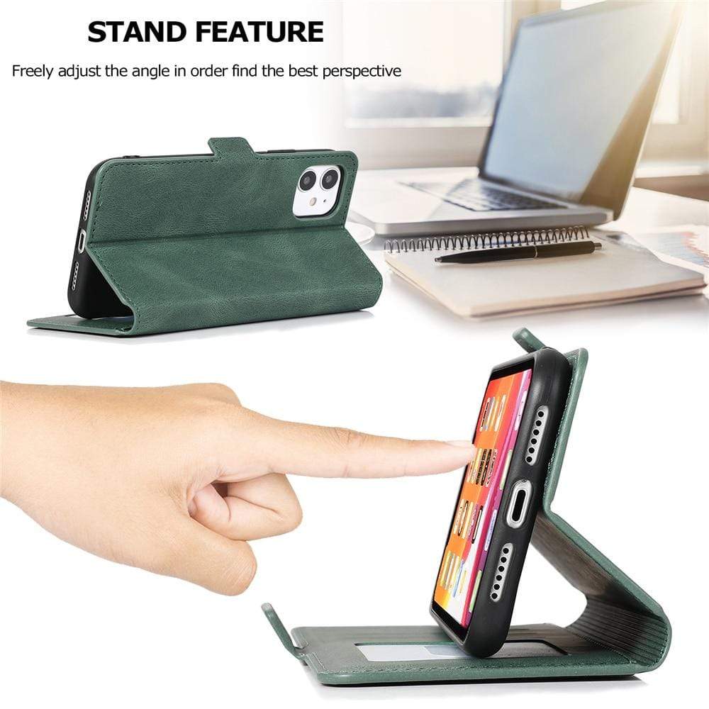 Leather Protective Flip Cover iPhone Wallet Case Leather Flip Cover iPhone Wallet Case Styleeo