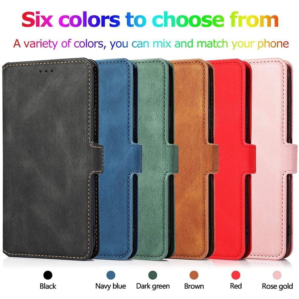 Leather Protective Flip Cover iPhone Wallet Case Leather Flip Cover iPhone Wallet Case Styleeo