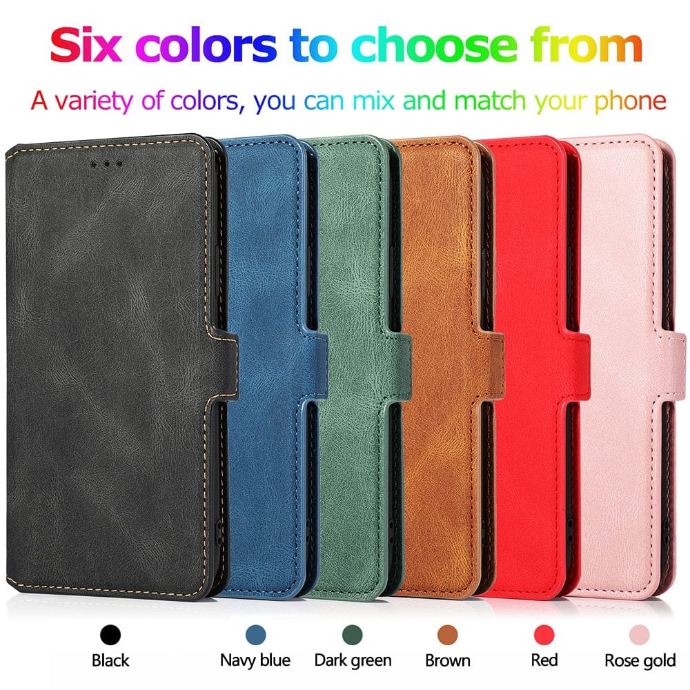 Leather Flip Cover iPhone 14 Wallet Case iPhone 14 leather wallet case Styleeo