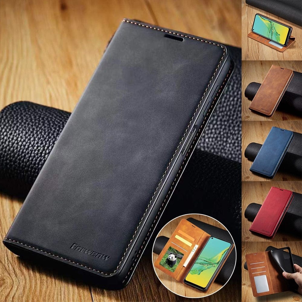 Flip Cover Leather Wallet Case for Samsung Galaxy S23 Styleeo