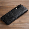 Genuine Grain Leather Back Cover Case For Samsung Galaxy For Galaxy S9 / Black Samsung Phone Case Styleeo