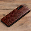 Genuine Grain Leather Back Cover Case For Samsung Galaxy For Galaxy S9 / Brown Samsung Phone Case Styleeo