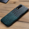 Genuine Grain Leather Back Cover Case For Samsung Galaxy For Galaxy S9 / Blue Samsung Phone Case Styleeo