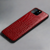 iPhone 12 Genuine Grain Leather Case For iPhone 12 Pro / red Genuine Leather iPhone 12 Cases Styleeo
