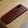 Genuine Grain Leather Back Cover Case For Samsung Galaxy For Galaxy S20 / Brown Samsung Genuine Leather Back Cover Case Styleeo