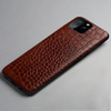 Genuine Grain Leather Case For iPhone 14/13 Series For iPhone 14 / brown iPhone 14/13 genuine leather case Styleeo